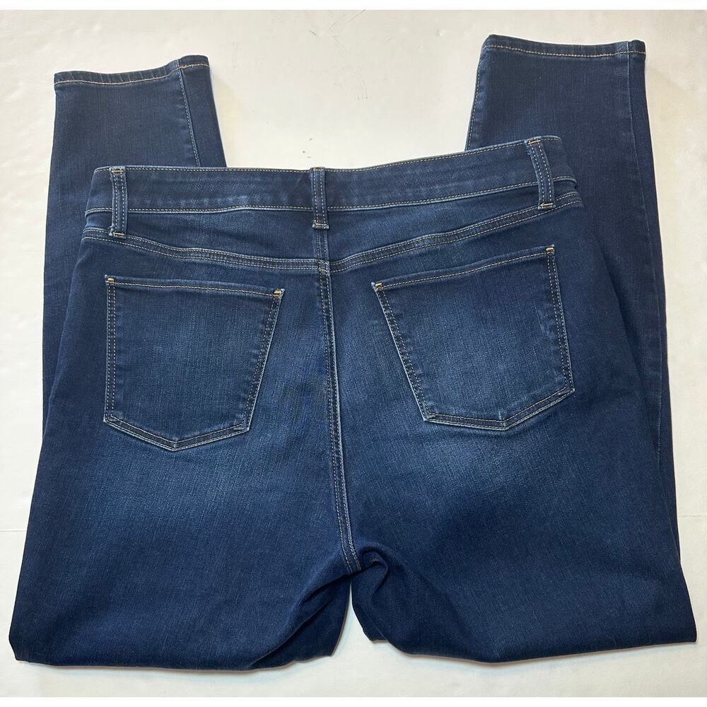Talbots Denim Slim Ankle Jeans Dark Wash Women’s Size 12 Petite Stretch - Picture 8 of 8